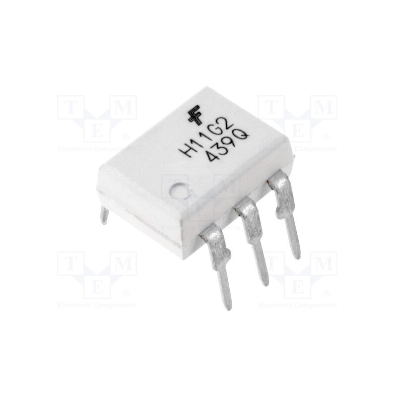 10 pcs : H11G2M - Optocoupler, THT, Ch: 1, OUT: Darlington, Uinsul: 4.17kV, Uce: 80V