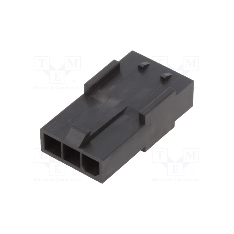 10 pcs : 2004711003 - Connector: wire-wire, Mini-Fit Sigma, plug, male, PIN: 3, 4.2mm