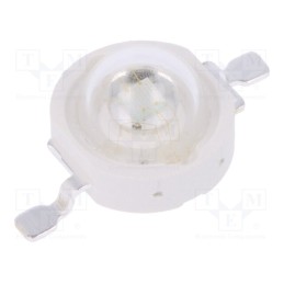 10 pcs : PM2E-3LBE-SD - Power LED, blue, 130°, 700mA, 455÷475nm, Pmax: 3W, 39.8÷55lm, Proeon