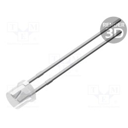 10 pcs : PT-IC-AC-3-PE-550 - Phototransistor, 3mm, λp max: 550nm, Lens: transparent, Front: flat