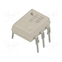 10 pcs : H11G1M - Optocoupler, THT, Ch: 1, OUT: transistor, Uinsul: 4.17kV, Uce: 100V