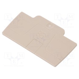 10 pcs : 2051680000 AEP 2C 4 - End plate, colourless, A series