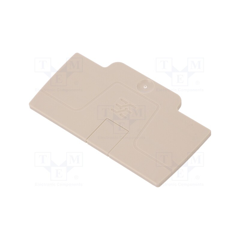 10 pcs : 2051680000 AEP 2C 4 - End plate, colourless, A series