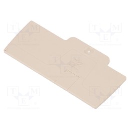 10 pcs : 2051720000 AEP 3C 4 - End plate, colourless, A series