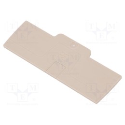 10 pcs : 2051900000 AEP 4C 4 - End plate, colourless, A series