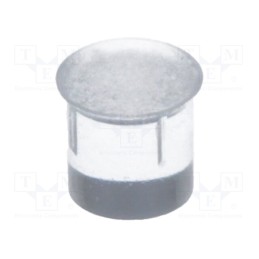 100 pcs : FIX-LEMB3-3V0-F - Fiber for LED, round, Ø3.3mm, Front: flat, straight