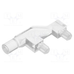 10 pcs : 1271.0999999999999 - Fiber for LED, round, Ø3mm, No.of mod: 1, Front: flat