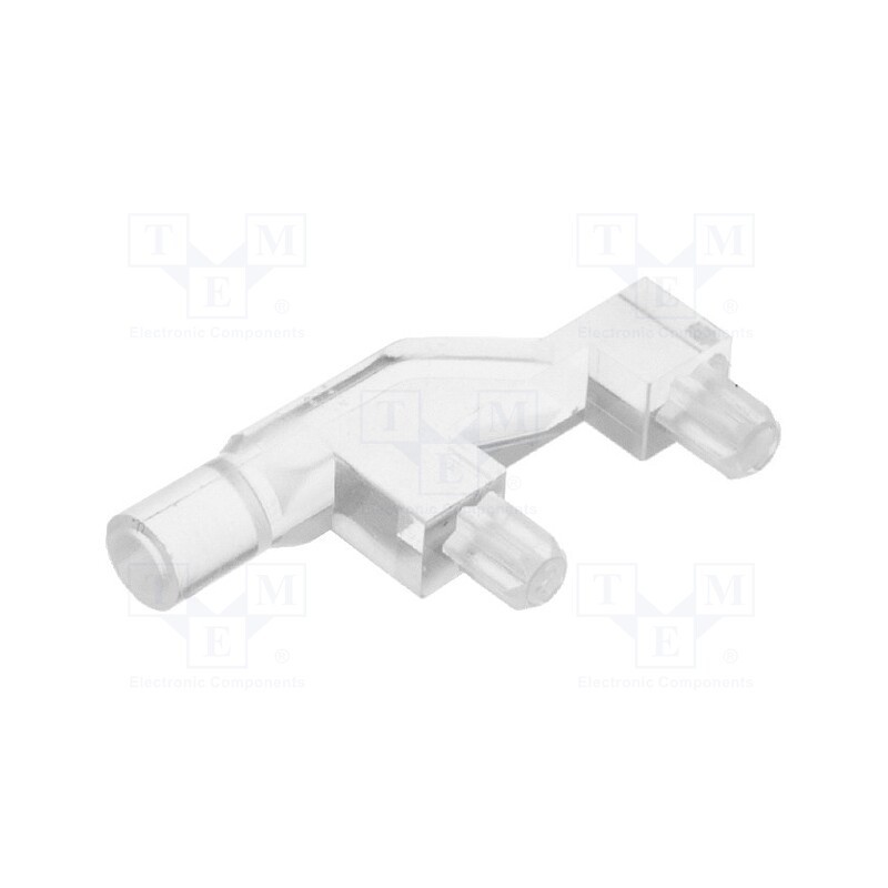 10 pcs : 1271.0999999999999 - Fiber for LED, round, Ø3mm, No.of mod: 1, Front: flat