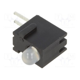 10 pcs : H100CBC - LED, in housing, red,green, 3mm, No.of diodes: 1, 20mA, 45°, 30mcd