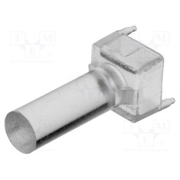 20 pcs : VLP-450-F - Fiber for LED, round, Ø3mm, Front: flat