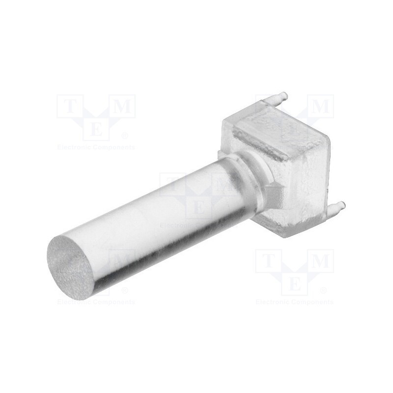 20 pcs : VLP-550-F - Fiber for LED, round, Ø3mm, Front: flat