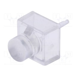 20 pcs : VLP-200-F - Fiber for LED, round, Ø3mm, Front: flat