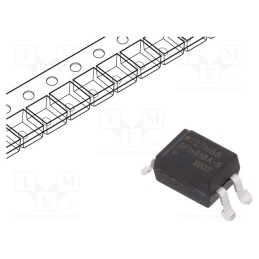 10 pcs : SFH618A-5X007 - Optocoupler, SMD, Ch: 1, OUT: transistor, Uinsul: 5.3kV, Uce: 55V