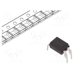 10 pcs : FOD852300W - Optocoupler, THT, Ch: 1, OUT: Darlington, 5kV, DIP4