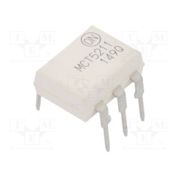 10 pcs : MCT5211M - Optocoupler, THT, Ch: 1, OUT: transistor, Uinsul: 4.17kV, 150kbps