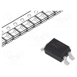 10 pcs : FOD8523SD - Optocoupler, SMD, Ch: 1, OUT: Darlington, Uinsul: 5kV, Uce: 300V