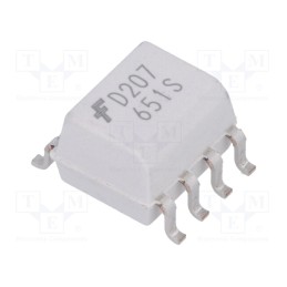 10 pcs : MOCD207R2M - Optocoupler, SMD, Ch: 2, OUT: transistor, Uinsul: 5.3kV, Uce: 70V, SO8