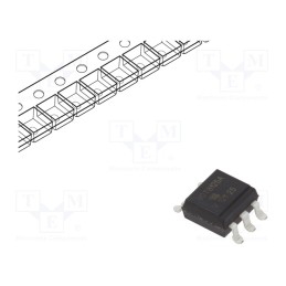 10 pcs : VOT8125AB-T - Optotriac, 5kV, without zero voltage crossing driver,triac