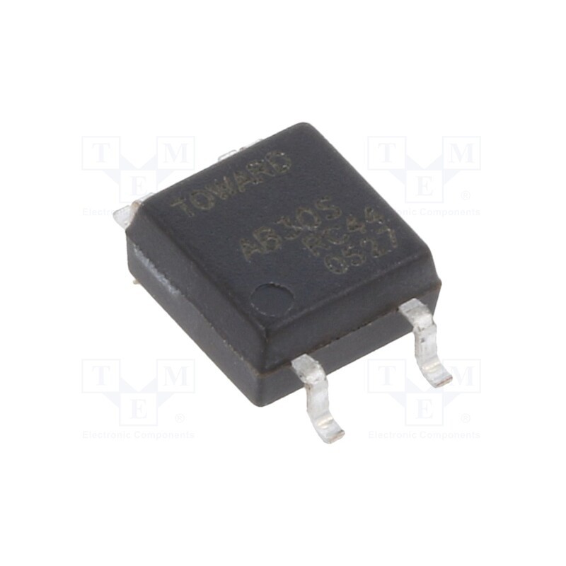 10 pcs : AB30S - Optocoupler, SMD, Ch: 1, OUT: MOSFET, SOP4, 30, 400V