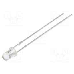 10 pcs : OST1MK3131A - LED, 3mm, RGB, 30°, Front: convex, 3.8÷5V, No.of term: 2, -30÷85°C