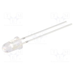 10 pcs : OSB56E5211A - LED, 5mm, blue, 15°, Front: convex, 2.9÷3.4V, No.of term: 2, -30÷85°C