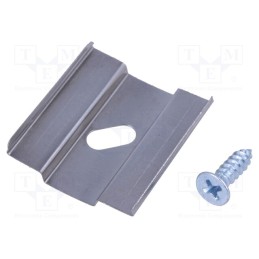 10 set : B2940019 -AS - Holder U5, natural, 2pcs, stainless steel, ARC12