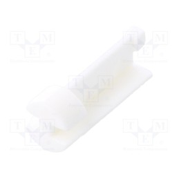 50 pcs : 8GE04V80598 - Spacer sleeve, LED, Øout: 3.6mm, ØLED: 3mm, L: 9.5mm, natural