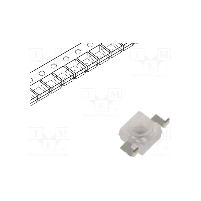 10 pcs : VSMY2853SL - IR transmitter, 850nm, transparent, 190mW, 28°, SMD