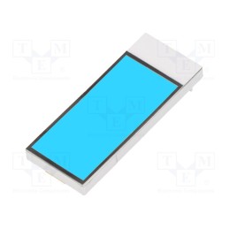 10 pcs : DE LP-511-B - Backlight, DE117, LED, Dim: 29x11.8x2.5mm, blue, 22.1x10mm