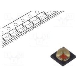 10 pcs : LA H9GP-JYKZ-24 - LED, SMD, amber, 52÷112lm, 28000÷51000mcd, 3.95x3.95x2.41mm, 90°