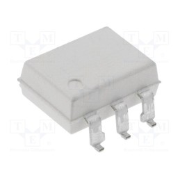 10 pcs : H11L1SR2M - Optocoupler, SMD, Ch: 1, OUT: Schmitt trigger, 1Mbps, Gull wing 6