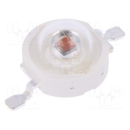 10 pcs : PM2E-3LRE-SD - Power LED, red, 130°, 700mA, 613.5÷631nm, Pmax: 3W, 99.6÷113.6lm