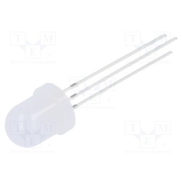 10 pcs : OSRPMC8162A-VV - LED, 7.8mm, red/green, 30°, Front: convex, 3÷15V, No.of term: 3