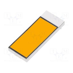 10 pcs : DE LP-511-A - Backlight, DE117, LED, Dim: 29x11.8x2.5mm, amber, 22.1x10mm