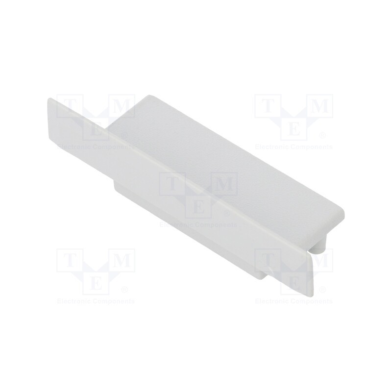 10 set : V4920022 -AS - Cap for LED profiles, grey, 2pcs, ABS, VARIO30-06