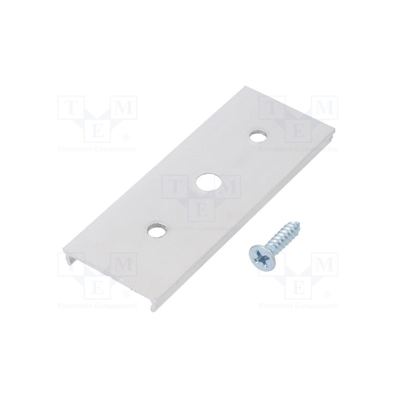 10 set : C6990000 - Connector 180°, natural, 2pcs, aluminium