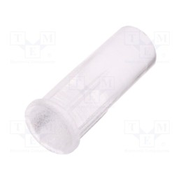 100 pcs : FIX-LEM-135 - Fiber for LED, round, Ø3.2mm, Front: flat, straight, UL94V-2