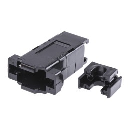 1 pcs - FCT from Molex F1069 Series ABS D Sub Backshell, 9 Way