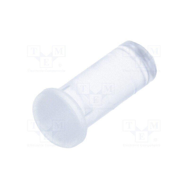 10 pcs : PLP5-2-375 - Fiber for LED, round, Ø5mm, Front: convex, straight