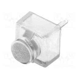 20 pcs : VLP-200-R - Fiber for LED, round, Ø3mm, Front: convex