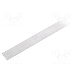 10 pcs : 76320000 - Cover for LED profiles, transparent, 1m, Kind of shutter: C