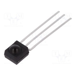 10 pcs : TSOP4438 - Integrated IR receiver, 38kHz, 2.5÷5.5V, 45°