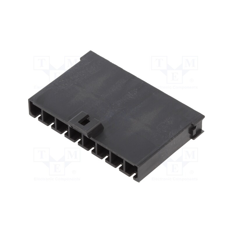 10 pcs : 2138150108 - Plug, wire-wire, male, Mega-Fit, 5.7mm, PIN: 8, UL94V-0, Layout: 1x8