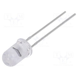 10 pcs : QSD2030 - Photodiode, 5mm, THT, 880nm, 400÷1100nm, 40°, 1.3V, convex