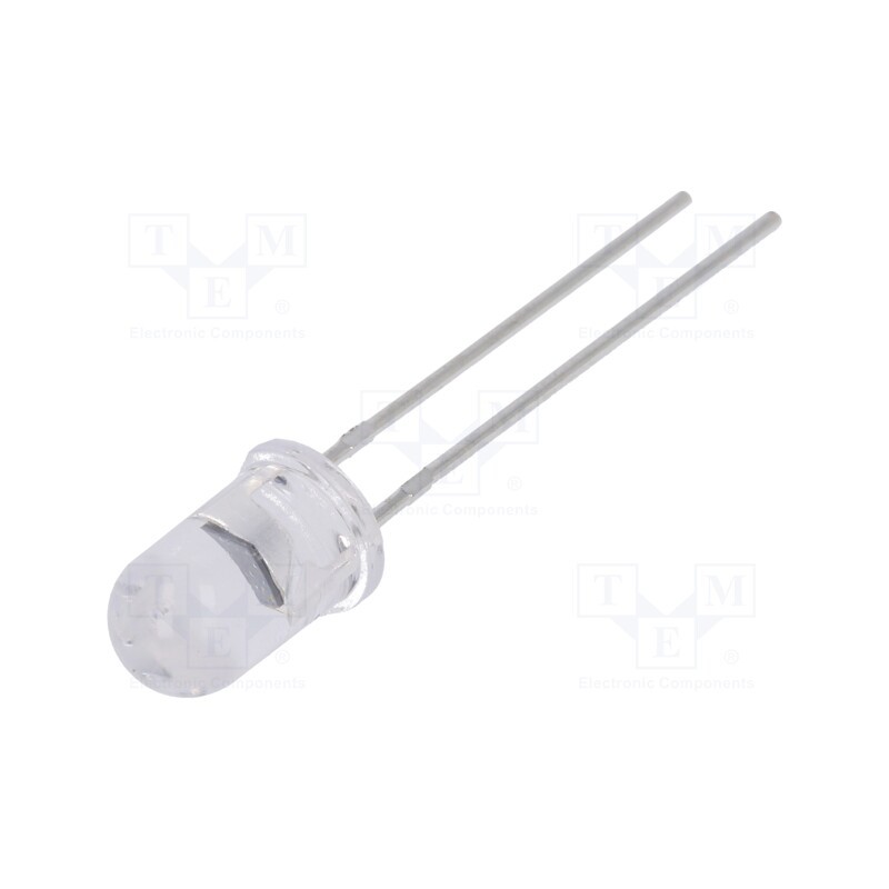 10 pcs : QSD2030 - Photodiode, 5mm, THT, 880nm, 400÷1100nm, 40°, 1.3V, convex