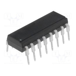 10 pcs : TIL199 - Optocoupler, THT, Ch: 4, OUT: Darlington, Uinsul: 5.3kV, Uce: 35V