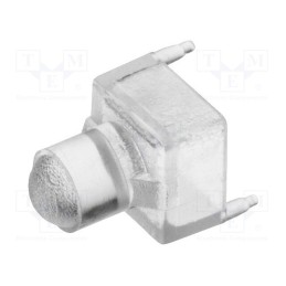 20 pcs : VLP-250-R - Fiber for LED, round, Ø3mm, Front: convex