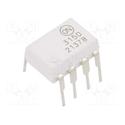 10 pcs : FOD3150 - Optocoupler, THT, Ch: 1, OUT: transistor, Uinsul: 5kV, DIP8, 50kV/μs