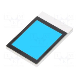 10 pcs : DE LP-503-B - Backlight, DE112, LED, Dim: 33x22.86x2.5mm, blue, 22.08x17.9mm