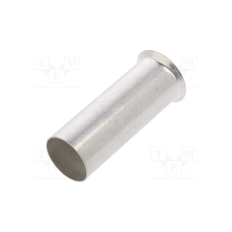 10 pcs : 216-414 - Tip: bootlace ferrule, non-insulated, 35mm2, 25mm, tinned, crimped